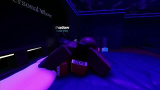 a black slut gets pounded by monster cock