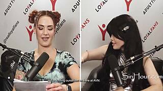 Detailed Clown Casting Scene With Ana Foxxx Alison Rey Yhivi Reagan Foxx