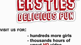 Anca Engages in an Intense Solo Dildo Session with Her Shaved Pussy and Toys