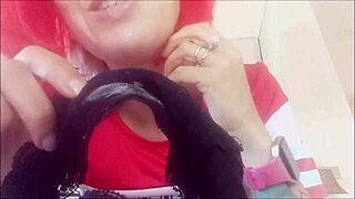 European Redhead Teacher's Dirty Wet Underwear: Want Your Wife To Get Wet With Intense Anal?