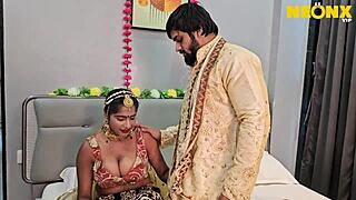 newly married bride enjoys hardcore sex with husband in tight pussy fucking