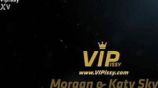 Wet lesbian pussy licking and dildo play in extreme european scene