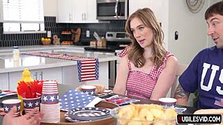 Brooke Barclay and Elsa Violet engage in intense reality sex with milf