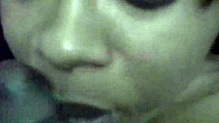 Intense Bathroom Blowjob Session with Dr Terra Del Rio Performing Deepthroat and Swallow