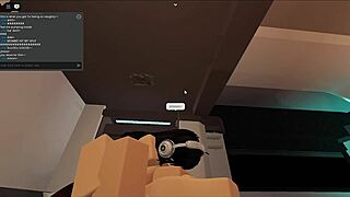 futa fucking a slut in roblox condo 😈