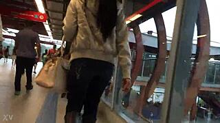 Jacket and boots on the train part one