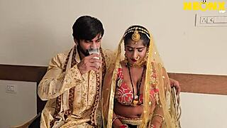 newly married bride enjoys hardcore sex with husband in tight pussy fucking