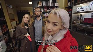 Veronica Leal seduced young bisexual chick.