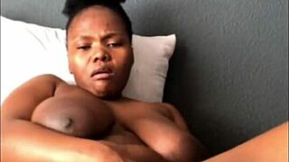 deep throat practice leads to big squirts from fat ass and big pussy