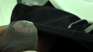 Masturbated In Restroom