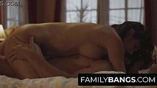 Penny Barber Sensually Changes Clothes for Dante Cole