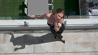 my neighbor invited me for dinner and treated me to a dick