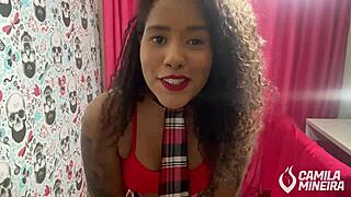 Novinha With Tight Pussy Gets Swollen From Cumming So Much