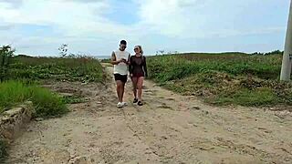 outdoor sex with stranger on beach - max betancur tatiana alvarez