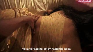 chubby argentinian girl gets tickled and plays before parents arrive