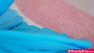 hot teen jade maris in new uniform shows off to her guy