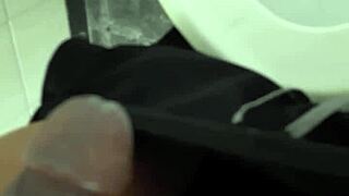 Masturbated In Restroom