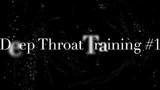 she didn't expect boyfriend dominate throat deepthroat training