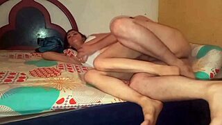 Hot Neighbor's Monster Cock in Skinny Venezuelan Pussy