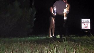 i got wet meeting two fans and let them fuck me outdoors on the street