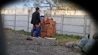 latina flashing pussy at work caught on camera