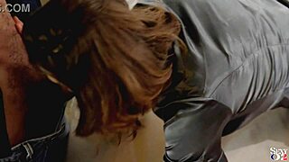 French amateur in satin lingerie performs blowjob deepthroat rimming sucking doggystyle pussy fucking pov cumshots.