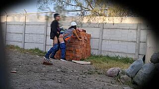 latina flashing pussy at work caught on camera