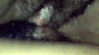 Sexy Ebony Ass Takes Big Black Cock Deeply