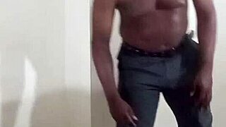 Returning home after a wild anal holiday celebration