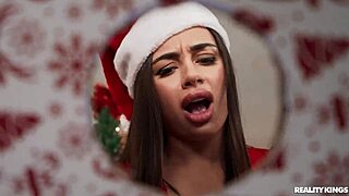 CHRISTMAS SURPRISE FUCK From Boyfriend's Roommate