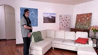 Shy arab housewife in hijab meets david lee for a mysterious encounter