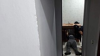 Wife cheating with the plumber 😏