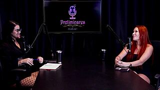 I prefer staying single, I'm bisexual, never tried double penetration, bad at advice, and the orgy I had - Carla Santos on sheer red