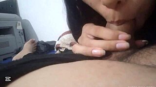 I groped an 18-year-old's small tits, trying to convince her for homemade anal sex, but she resisted