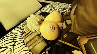 Knight Rides Muse's Big Ass In Doggystyle