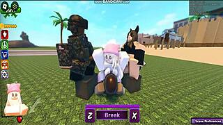 Whoreblox Game Gangbang Moment Seven!