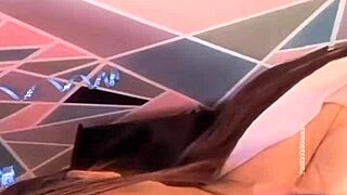 The university student rocks with her dildo