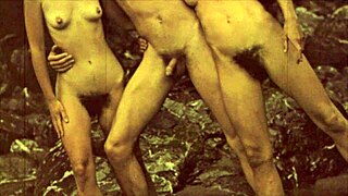 I confess vintage hairy pussy threesome