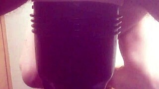 Gazzadomm Me Fucking My Fleshlight Male Toy