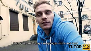 Tutor4k Brunette Teacher To Have Sex With New Stud Who Got Horny?