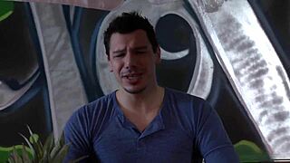 Capri Cavalli and Carla Cox fiercely fuck big cock street vendor