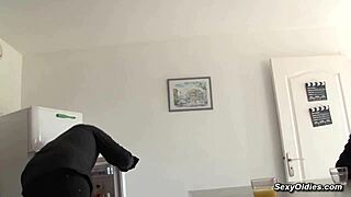 French Blonde Mature Gang Bang Anal Fucking With Stockings