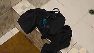 she finds me in her bathroom