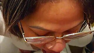 she finds me in her bathroom