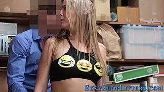 Teen amateur gets caught and rammed