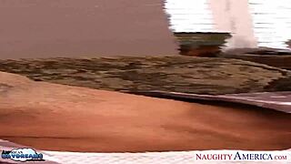 brunette babe kortney kane suck and fuck a big cock