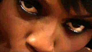 feeling the intense passion as dark skin ebony milf jada fire seduces for interracial fuck with white boy