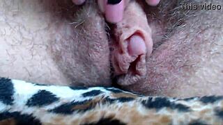 Big Clit Orgasm Closeup