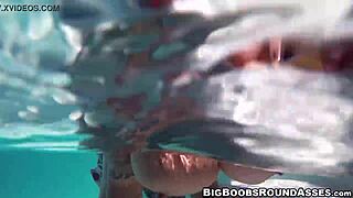 Tattooed hottie with giant tits has her pussy drilled deep