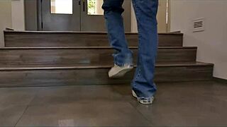 Classy Jennifer White takes cock deep into her tight pussy